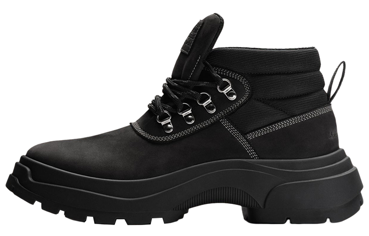 Maison Margiela Alex Leather Lace-Up Boots 'Black' S57WS0470P4750H1669