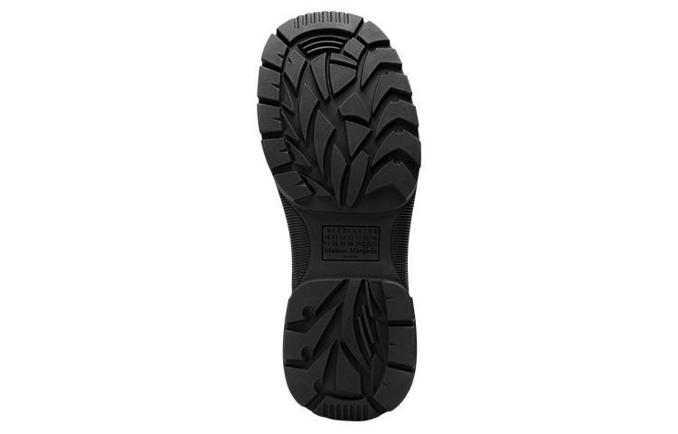 Shop Maison Margiela Alex Leder Schnürstiefel ''Schwarz'' S57WS0470P4750H1669