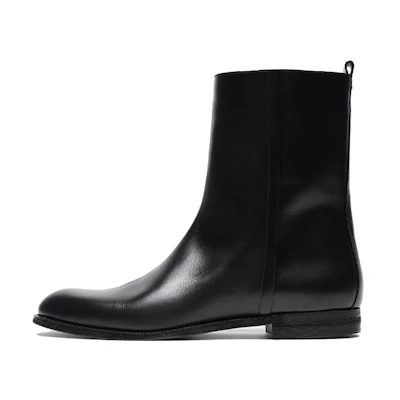 Maison Margiela Ankle Boots 'Black Leather'