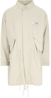 Maison Margiela Beige Mid-Length Stand Collar Jacket SH0AA0003S78537-103 Maison Margiela Beige Mid-Length Stand Collar Jacket SH0AA0003S78537-103