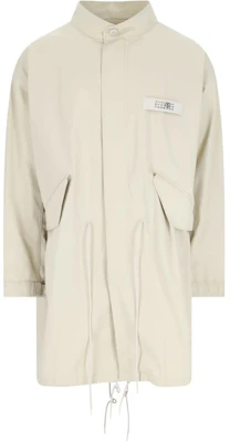Maison Margiela 米黄色中长款立领夹克 SH0AA0003S78537-103 Buy Maison Margiela 米黄色中长款立领夹克 SH0AA0003S78537-103