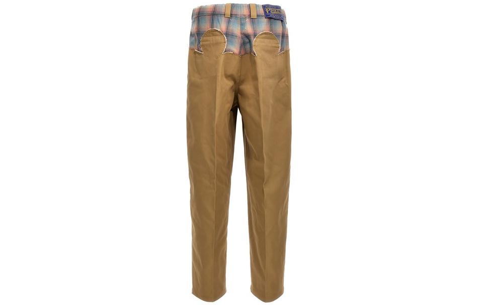 Lookbook Pantalones Casuales Beige de Pierna Recta y Tiro Medio para Hombre Maison Margiela. S67KA0046S54042