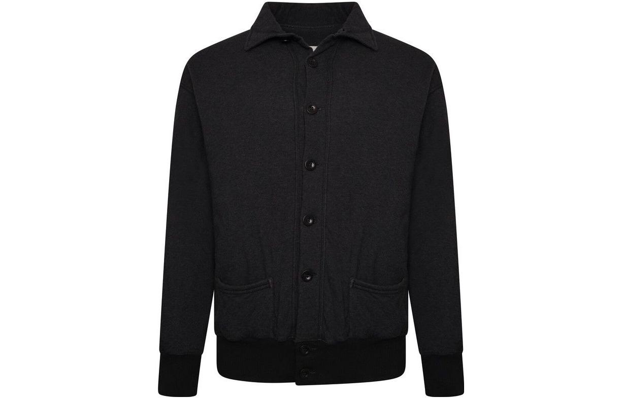 Maison Margiela Black Button-Up Shirt Collar Jacket S30AM0516S53229900