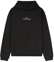 Maison Margiela Black Cotton Letter Logo Hoodie. S50GU0167S25503962 Maison Margiela Black Cotton Letter Logo Hoodie. S50GU0167S25503962