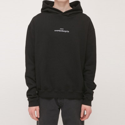Maison Margiela Hoodie Hitam Logo Huruf Kapas. S50GU0167S25503962 Purchase Maison Margiela Hoodie Hitam Logo Huruf Kapas. S50GU0167S25503962