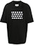 Order Camiseta Oversized Maison Margiela Negra con Logo Troquelado. S50GC0625S22816900