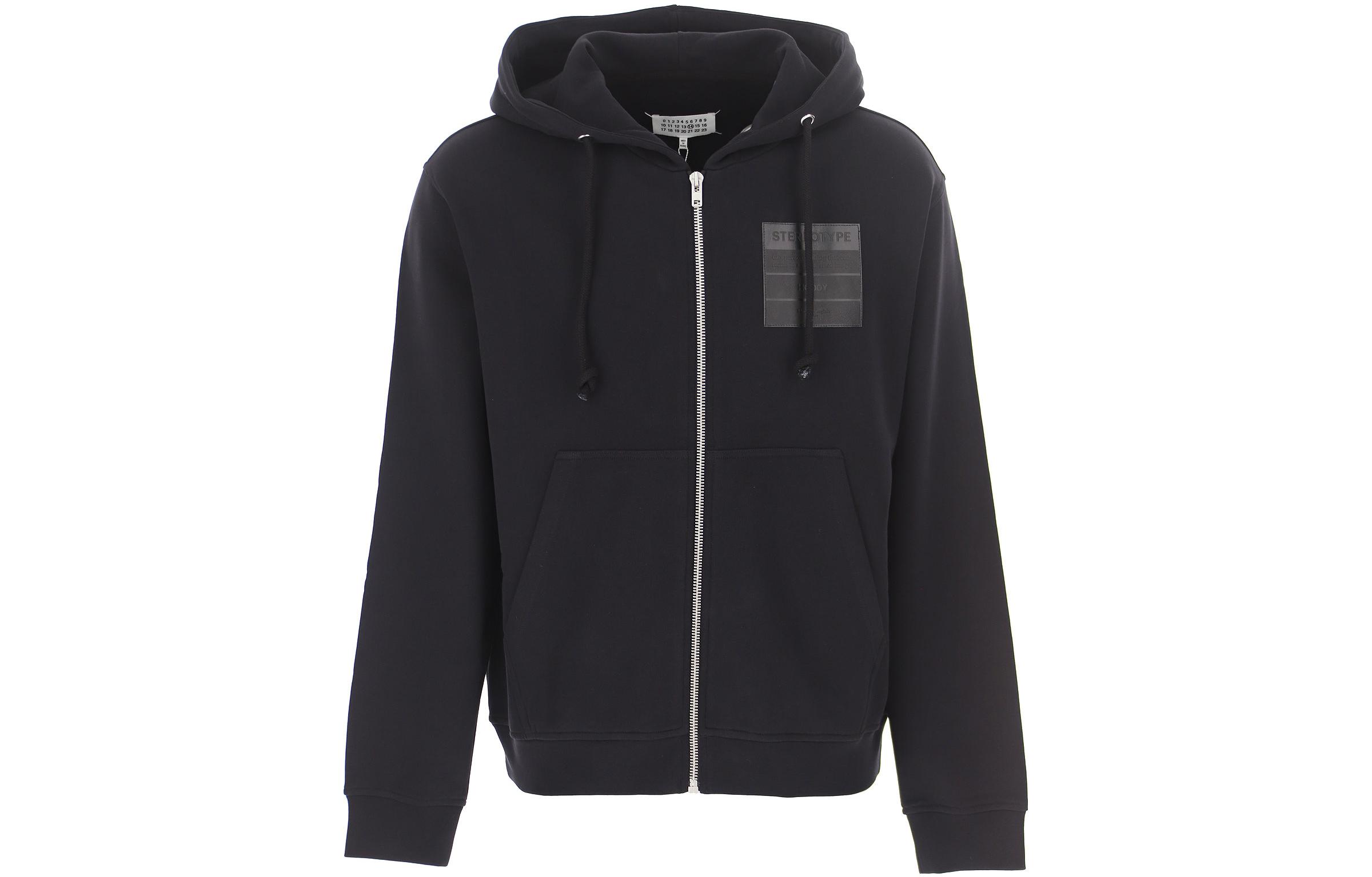 Maison Margiela Black Invitation Graphic Crewneck Sweatshirt S50GU0222S25570-861