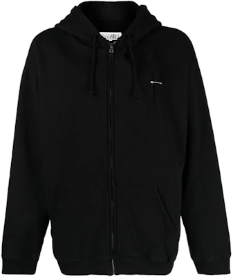 Maison Margiela 黑色简约标志连帽拉链外套 SH0HG0001S25537-900 Buy Maison Margiela 黑色简约标志连帽拉链外套 SH0HG0001S25537-900