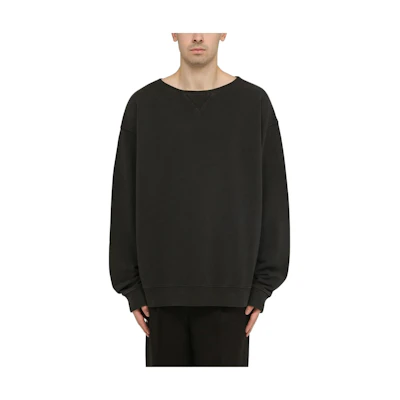 Maison Margiela Black Zip Jacket with Numeric Pattern Design S52AM0251S54449