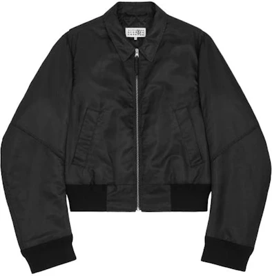 Maison Margiela 黑色拉链长袖翻领夹克 SH2AM0006S53984-900 Buy Maison Margiela 黑色拉链长袖翻领夹克 SH2AM0006S53984-900
