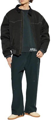 Maison Margiela 黑色經典領拉鍊寬鬆版外套 S50AM0640M35255-861 Lookbook Maison Margiela 黑色經典領拉鍊寬鬆版外套 S50AM0640M35255-861