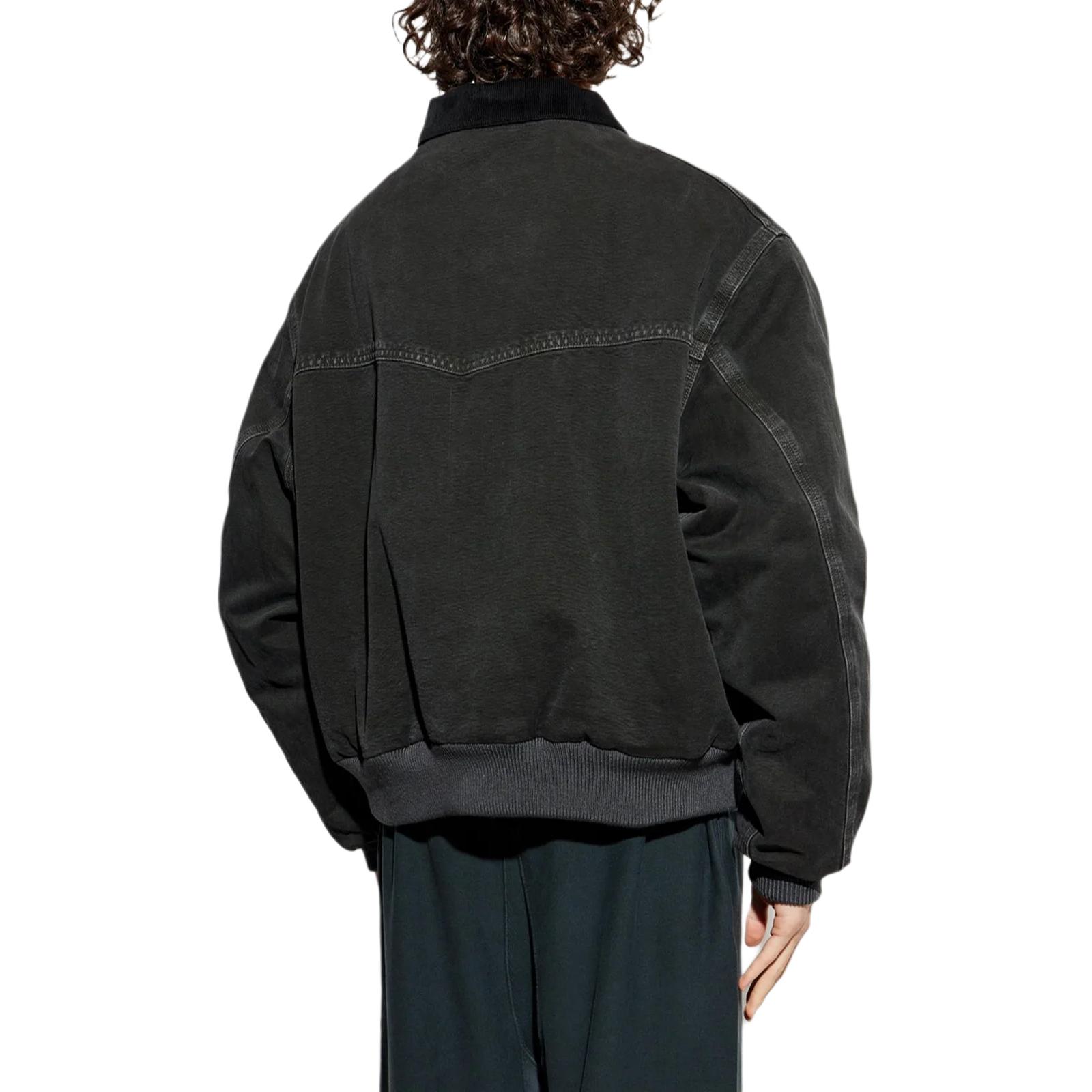 Purchase Maison Margiela 黑色經典領拉鍊寬鬆版外套 S50AM0640M35255-861