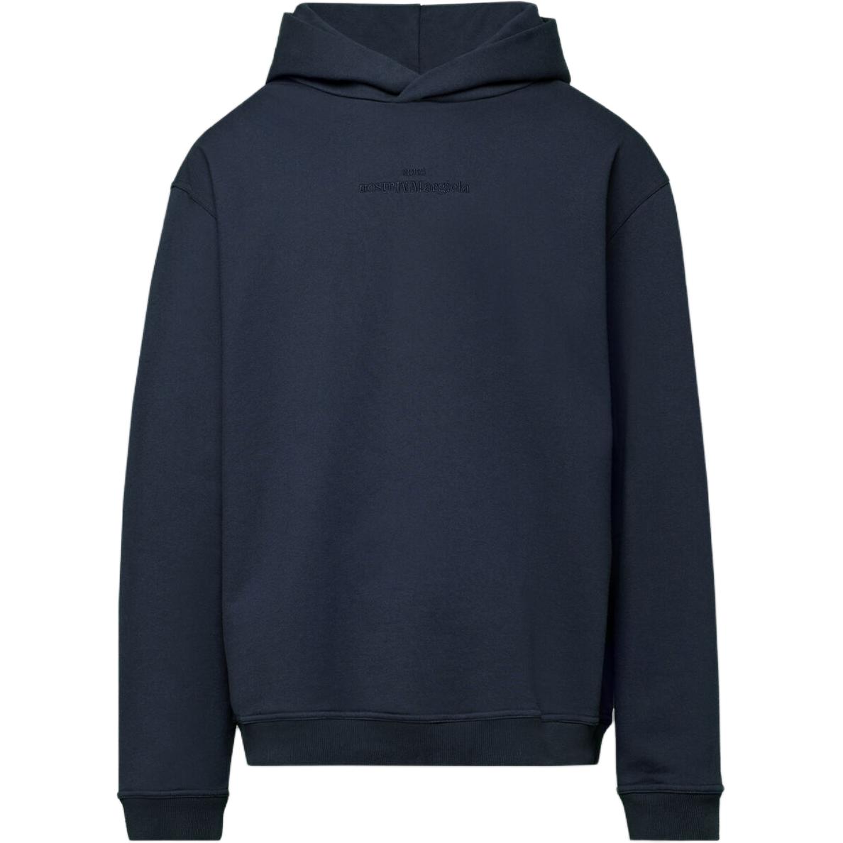 Maison Margiela Blue Single-Breasted Jacket with Flap Pockets and Collar S50AM0613S30876961AC