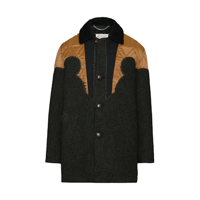 Maison Margiela Brown Single-Breasted Long-Sleeve Jacket S50AM0625M35206123