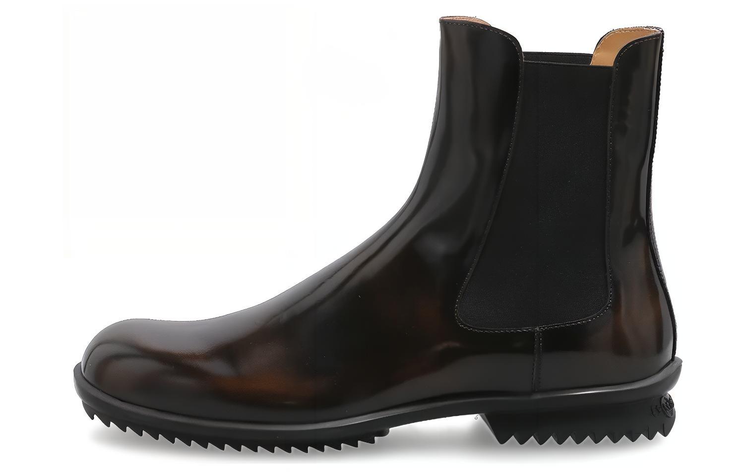 Maison Margiela Calfskin Chelsea Boot 'Brown Black' S57WU0239P3964H9418