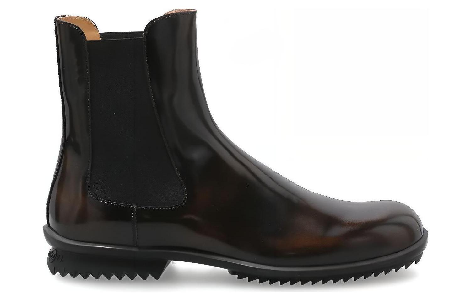 Order Stivaletti Chelsea in Pelle di Vitello Maison Margiela ''Marrone Nero'' S57WU0239P3964H9418