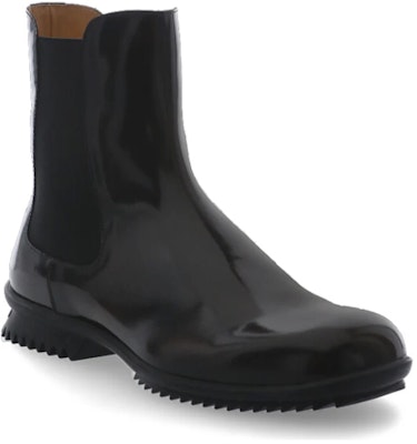 Maison Margiela Boots Kulit Chelsea 'Coklat Hitam' S57WU0239P3964H9418 Order Maison Margiela Boots Kulit Chelsea 'Coklat Hitam' S57WU0239P3964H9418
