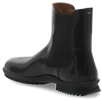 Shop Maison Margiela Calfskin Chelsea Boot 'Brown Black' S57WU0239P3964H9418