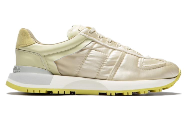 Order Maison Margiela 小牛皮 圓頭系帶 低筒 生活休閒鞋 男款 米色