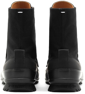 Maison Margiela Lona Alta 'Black Comfort' Zapatillas S57WU0240P4337H8588 Shop Maison Margiela Lona Alta 'Black Comfort' Zapatillas S57WU0240P4337H8588