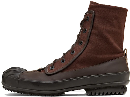 Maison Margiela 深棕色帆布高帮鞋 S57WU0240P4337H2337 Buy Maison Margiela 深棕色帆布高帮鞋 S57WU0240P4337H2337