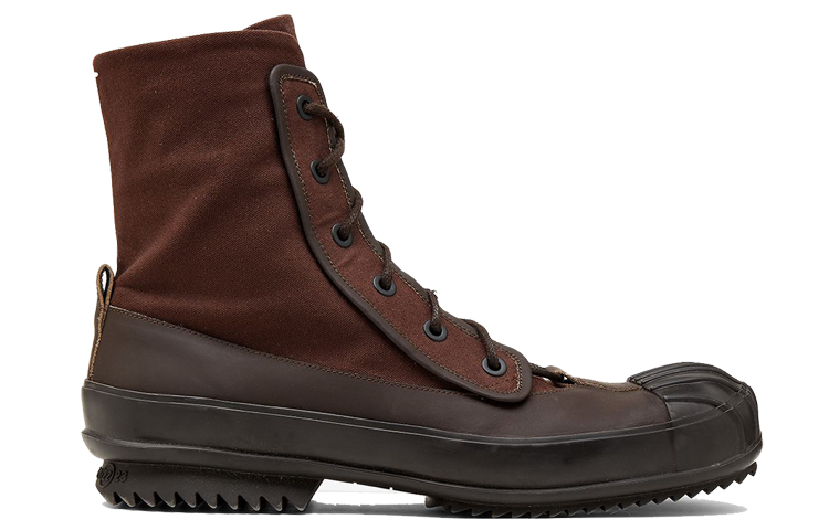 Maison Margiela Canvas High-Top 'Dark Brown' 圖 2