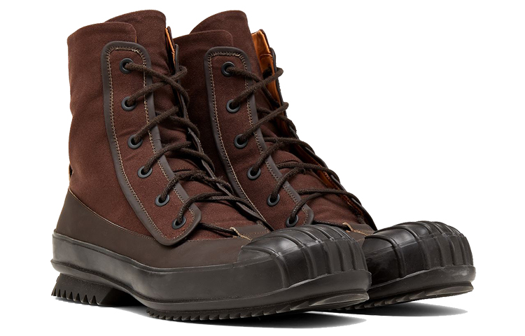 Maison Margiela Canvas High-Top 'Dark Brown' 圖 3