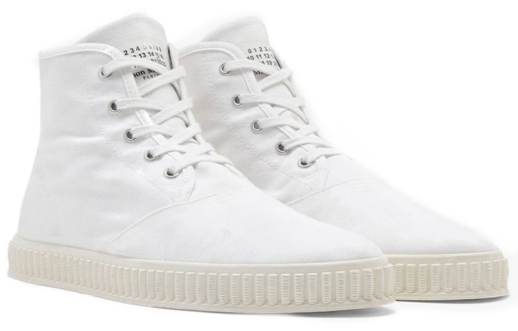Lookbook Maison Margiela Canvas Hoge Sneaker ''Wit'' S57WS0412P1875T1003