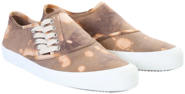 Maison Margiela梅森馬吉拉 帆布 低幫綁帶 時尚板鞋 男款 棕色 做舊版 Order Maison Margiela梅森馬吉拉 帆布 低幫綁帶 時尚板鞋 男款 棕色 做舊版