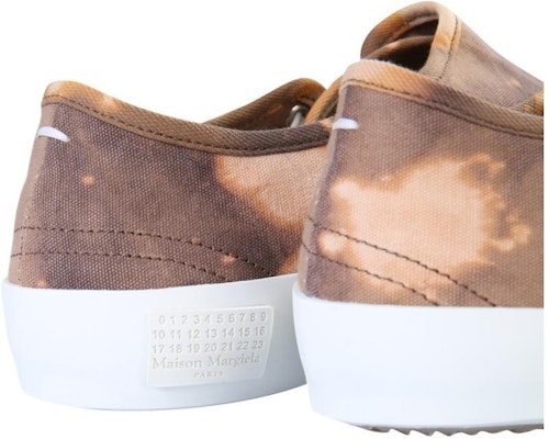 Maison Margiela梅森馬吉拉 帆布 低幫綁帶 時尚板鞋 男款 棕色 做舊版 Details for Maison Margiela梅森馬吉拉 帆布 低幫綁帶 時尚板鞋 男款 棕色 做舊版