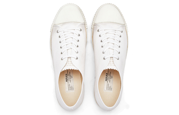 Maison Margiela Canvas Sneaker 'White' 圖 4