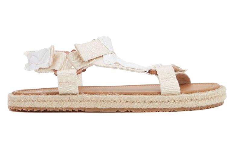 Order Maison Margiela Canvas Velcro Kasut Sandal Rendah 'Fesyen - Putih' S57WP0096P5395T1003
