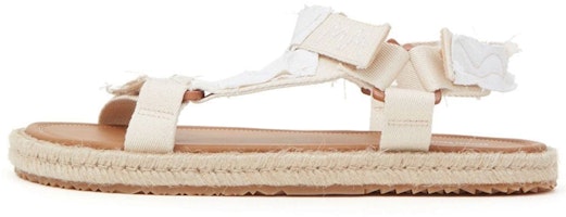Maison Margiela Canvas Velcro Low-Top 'Fashion Sandal - White' S57WP0096P5395T1003 Maison Margiela Canvas Velcro Low-Top 'Fashion Sandal - White' S57WP0096P5395T1003