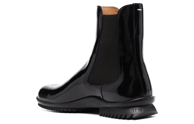 Lookbook Maison Margiela Chelsea Boot 'Panel Samping Elastis Hitam' S57WU0239P3827H8588