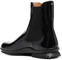 Lookbook Maison Margiela Chelsea Boot 'Panel Samping Elastis Hitam' S57WU0239P3827H8588