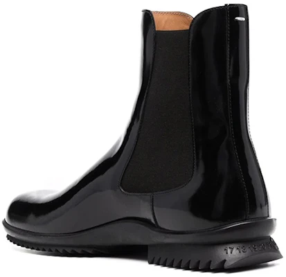 Maison Margiela Chelsea Boot 'Panel Samping Elastis Hitam' S57WU0239P3827H8588 Lookbook Maison Margiela Chelsea Boot 'Panel Samping Elastis Hitam' S57WU0239P3827H8588