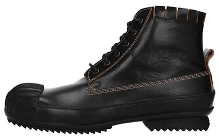 Maison Margiela Classic Leather Sneakers 'Black' S37WU0425P1959T8013