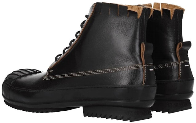 Maison Margiela Classic Leather Sneakers 'Black' S37WU0425P1959T8013 Lookbook Maison Margiela Classic Leather Sneakers 'Black' S37WU0425P1959T8013