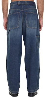 メゾンマルジェラ クリーンステッチ ワイドレッグ ジーンズ メンズ ディープブルー S50LA0220S30876916 Shop メゾンマルジェラ クリーンステッチ ワイドレッグ ジーンズ メンズ ディープブルー S50LA0220S30876916