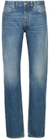 Maison Margiela Clean Washed Loose Fit Straight Cotton Jeans Men Blue SI1LA0001S30561 Maison Margiela Clean Washed Loose Fit Straight Cotton Jeans Men Blue SI1LA0001S30561