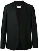 Maison Margiela Collarless Casual Blazer Jacket S50BN0318S47782 Maison Margiela Collarless Casual Blazer Jacket S50BN0318S47782