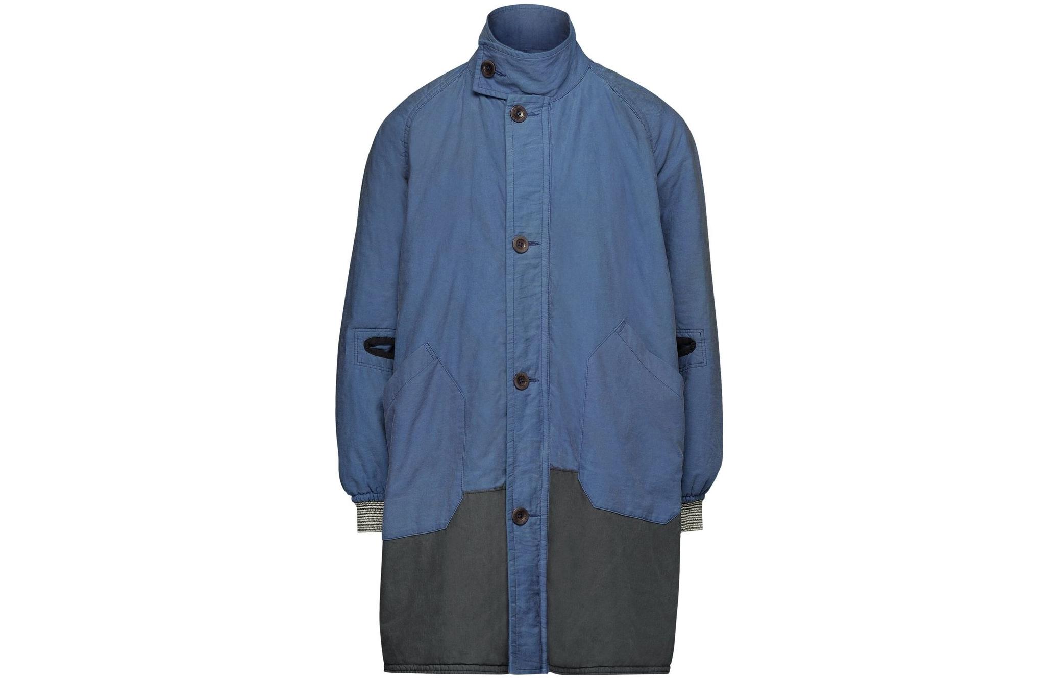 Maison Margiela Colorblock Zip-Up Jacket with Pockets - Black 0063100000308SCJWHIT