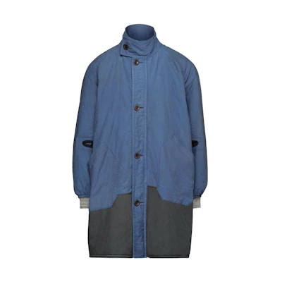 Maison Margiela Colorblock Zip-Up Jacket with Pockets - Black 0063100000308SCJWHIT