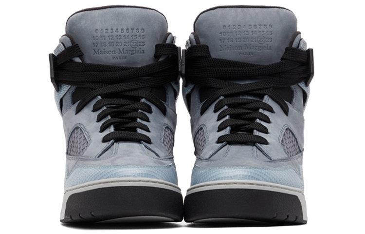 Shop Maison Margiela Ddstck ''Mist Blue'' Scarpa 211168M255007