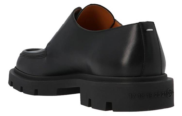 Maison Margiela Derby 'Black Fashion Casual Leather' 圖 3