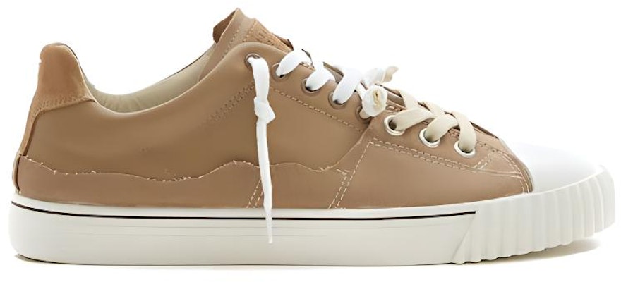 Maison Margiela Evolution Canvas Leather Low-Top 'Light Brown' S57WS0391P5063T2172 Order Maison Margiela Evolution Canvas Leather Low-Top 'Light Brown' S57WS0391P5063T2172