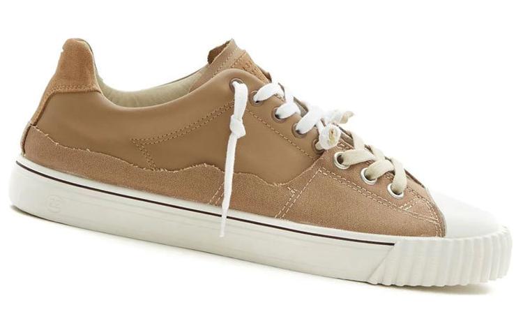 Shop Maison Margiela Evolution Canvas Cuero Bajos 'Marrón Claro' S57WS0391P5063T2172