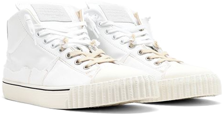 Maison Margiela Evolution 減震防滑耐磨 高幫休閒板鞋 白色 Lookbook Maison Margiela Evolution 減震防滑耐磨 高幫休閒板鞋 白色