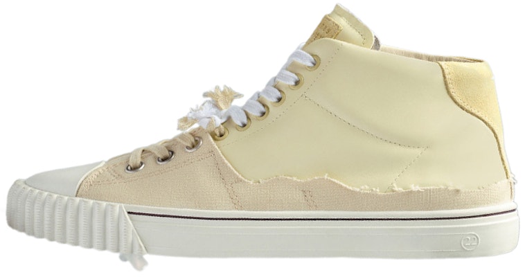 Maison Margiela Evolution High 'Yellow Velvet Canvas Leather' S57WS0391P5063T3163 Buy Maison Margiela Evolution High 'Yellow Velvet Canvas Leather' S57WS0391P5063T3163