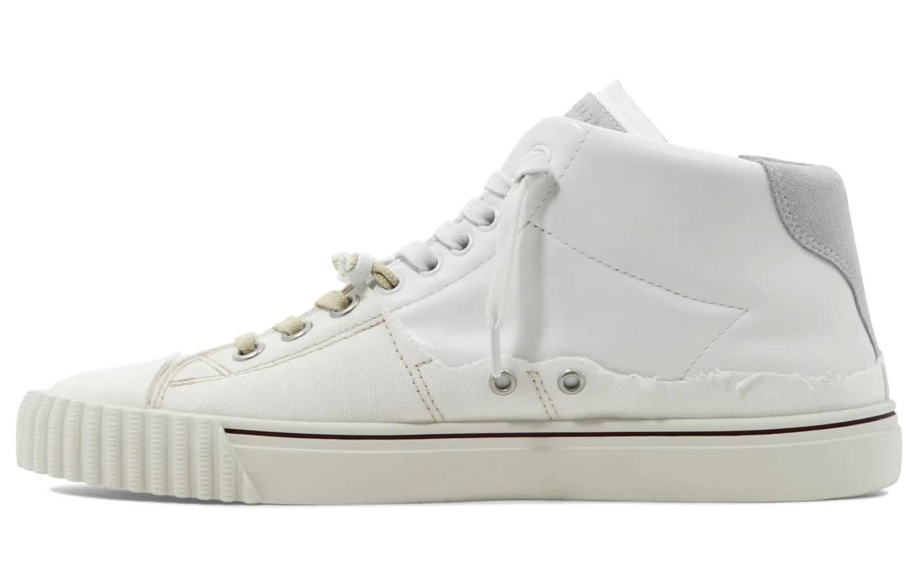 Buy Maison Margiela Evolution Sepatu High Top 'Kulit & Kanvas Putih' S57WS0390P5063H8548